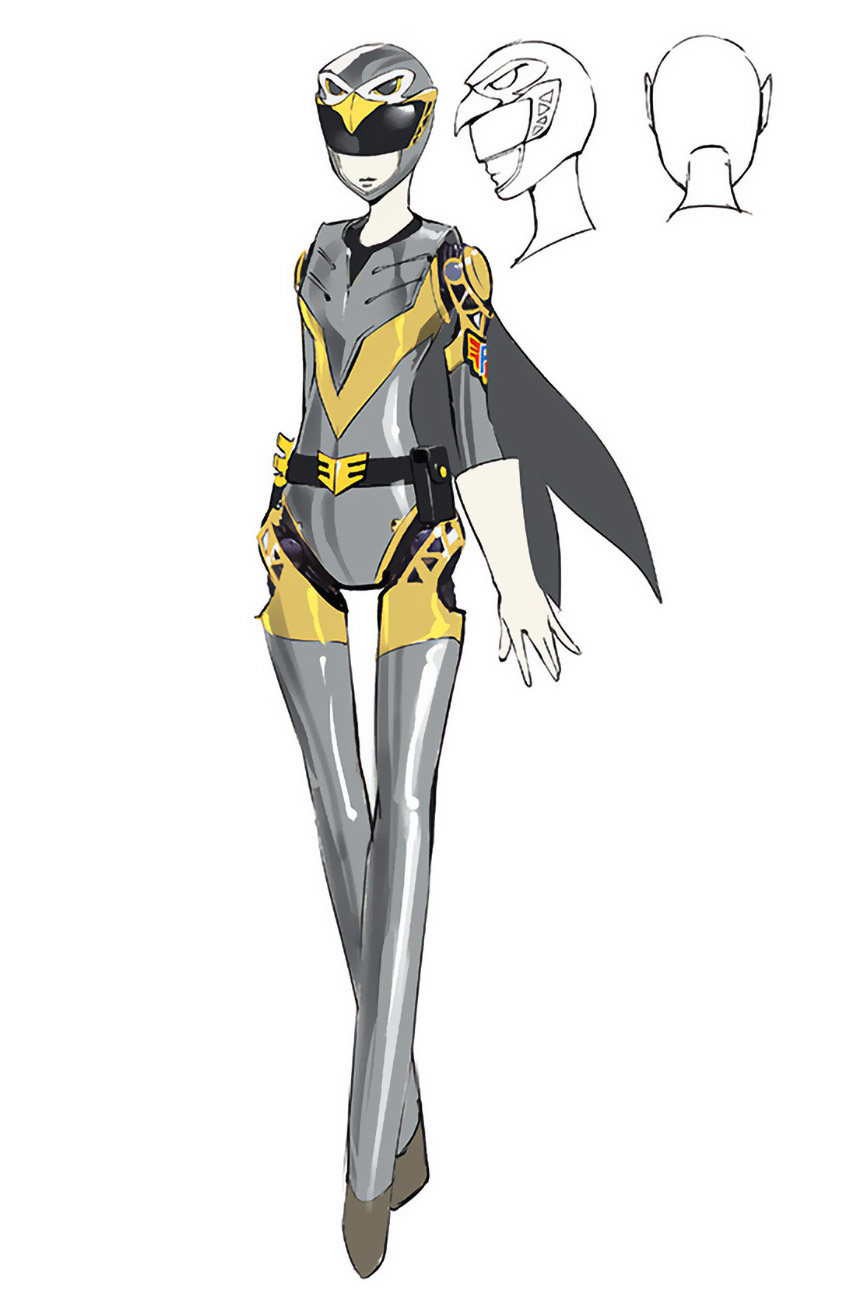 Aegis Peregrine Suit Art from Persona 3: Dancing in Moonlight