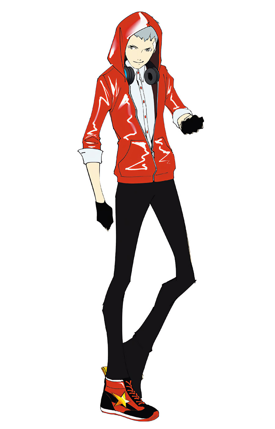 Akihiko Sanada Concept Art from Persona 3: Dancing in Moonlight