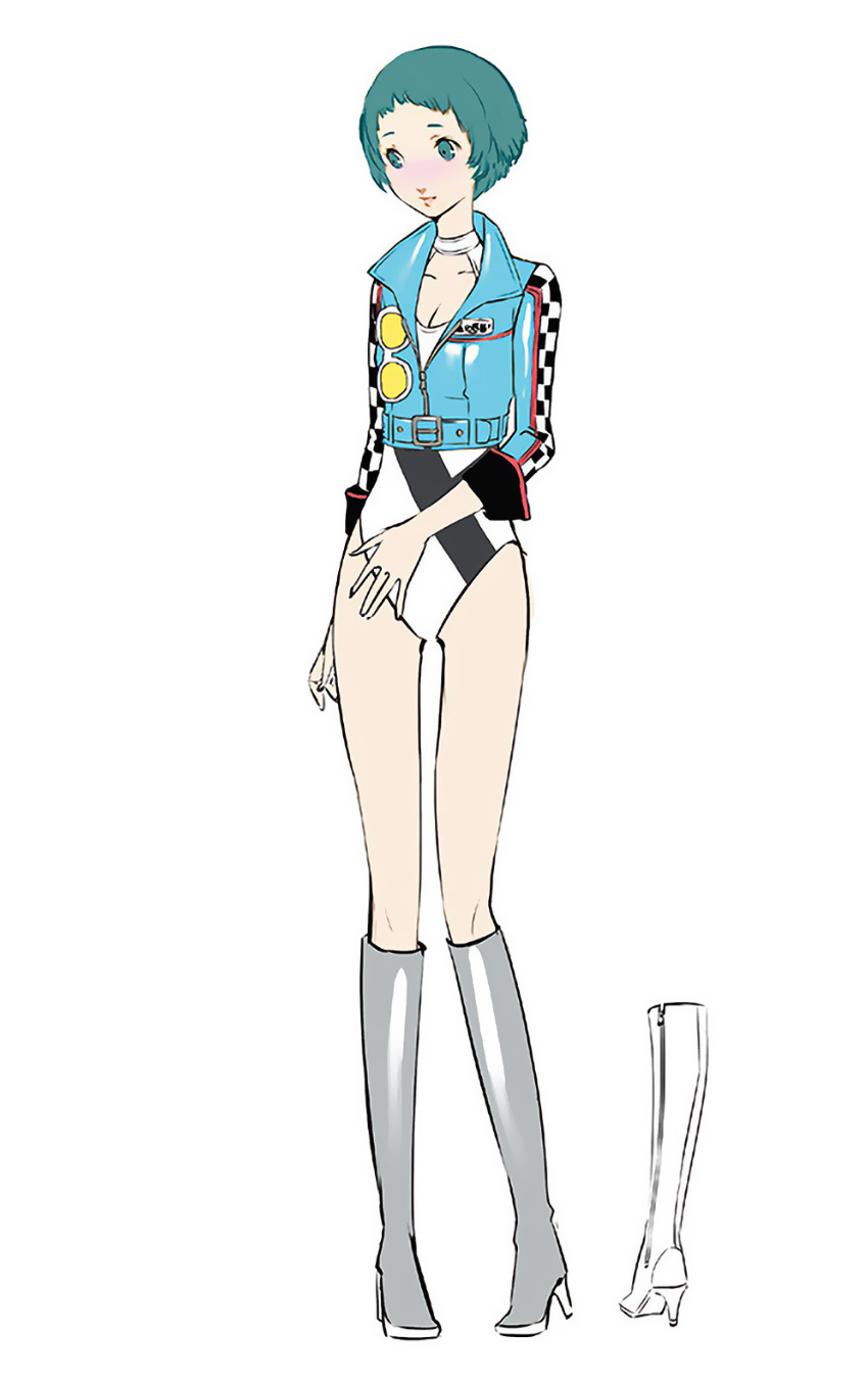 Fuuka Yamagishi Race Queen Costume Art from Persona 3: Dancing in Moonlight