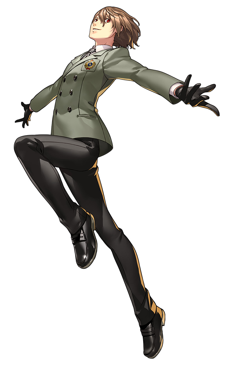 Goro Akechi Concept Art from Persona 3: Dancing in Moonlight