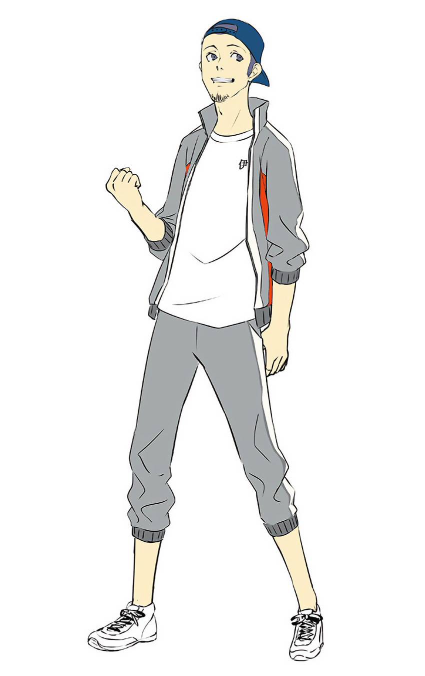 Junpei Iori Gekkou High Jersey Art from Persona 3: Dancing in Moonlight
