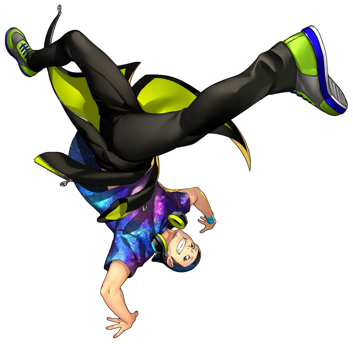 Junpei Iori Concept Art from Persona 3: Dancing in Moonlight