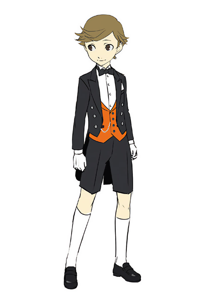 Ken Amada Butler Suit Art from Persona 3: Dancing in Moonlight