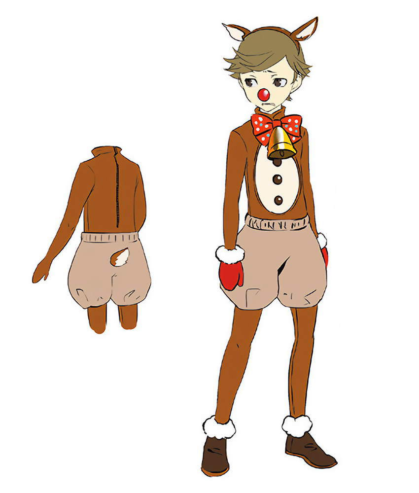 Ken Amada Reindeer Suit Art from Persona 3: Dancing in Moonlight