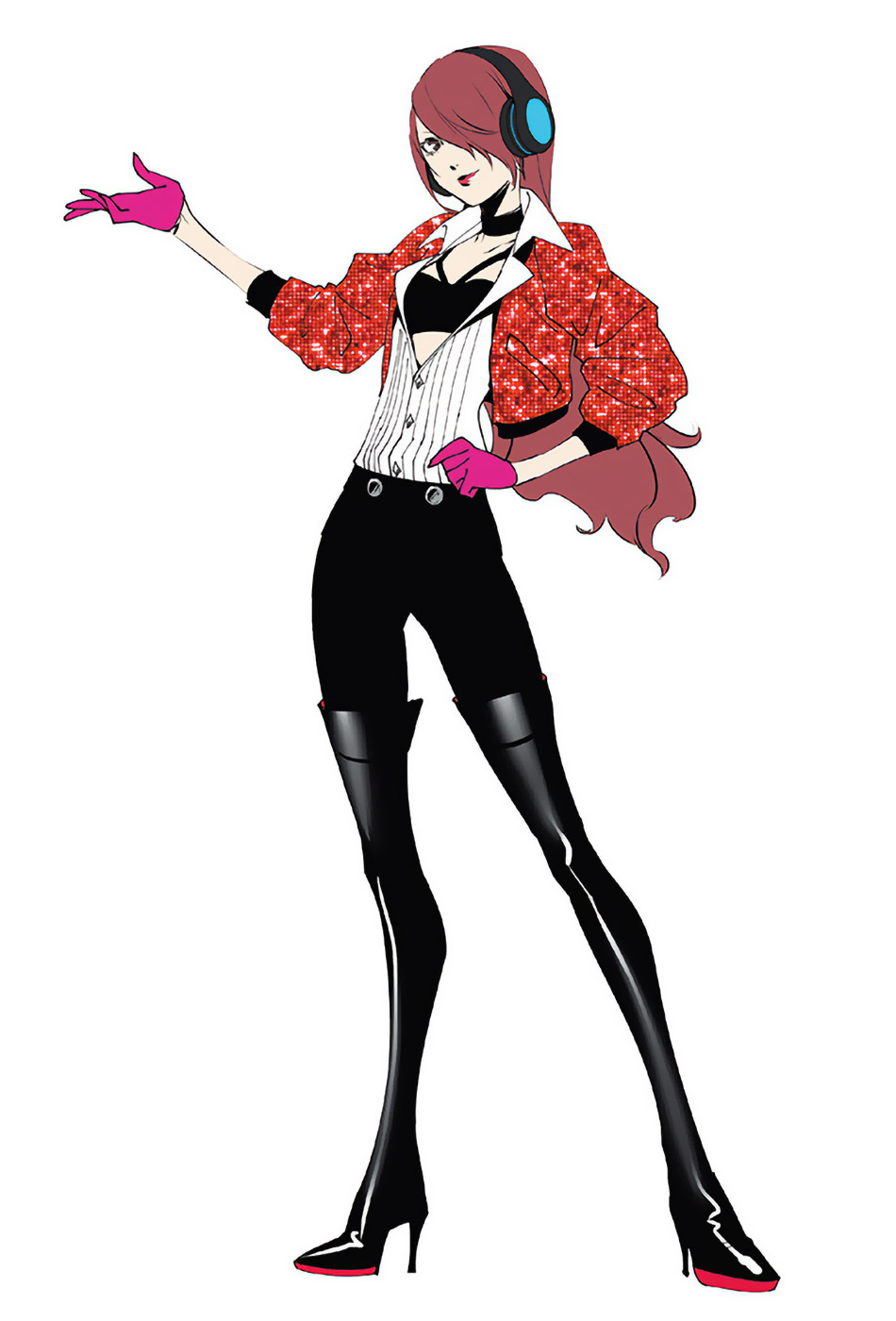 Mitsuru Kurijo Concept Art from Persona 3: Dancing in Moonlight
