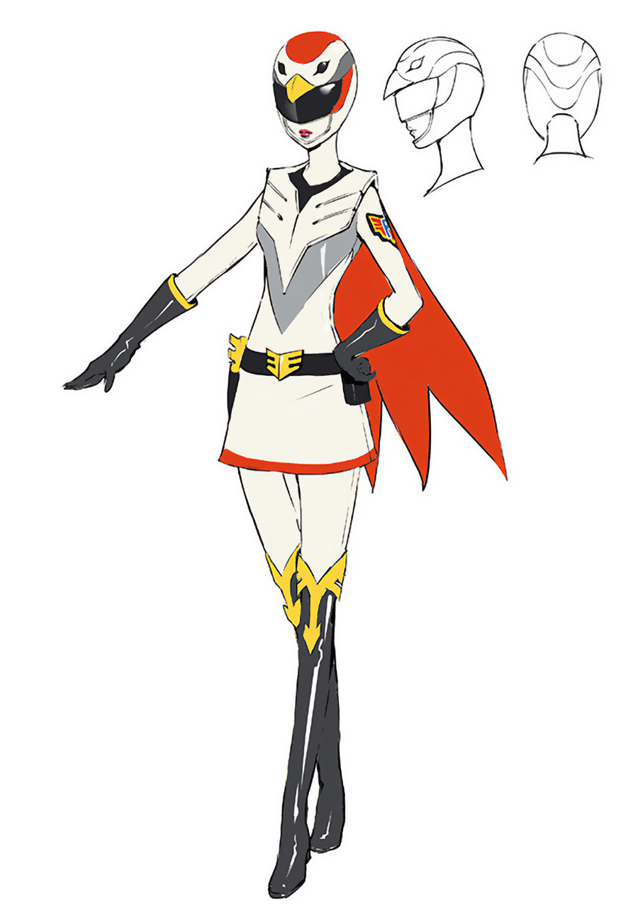 Mitsuru Kurijo Crane Suit Art from Persona 3: Dancing in Moonlight