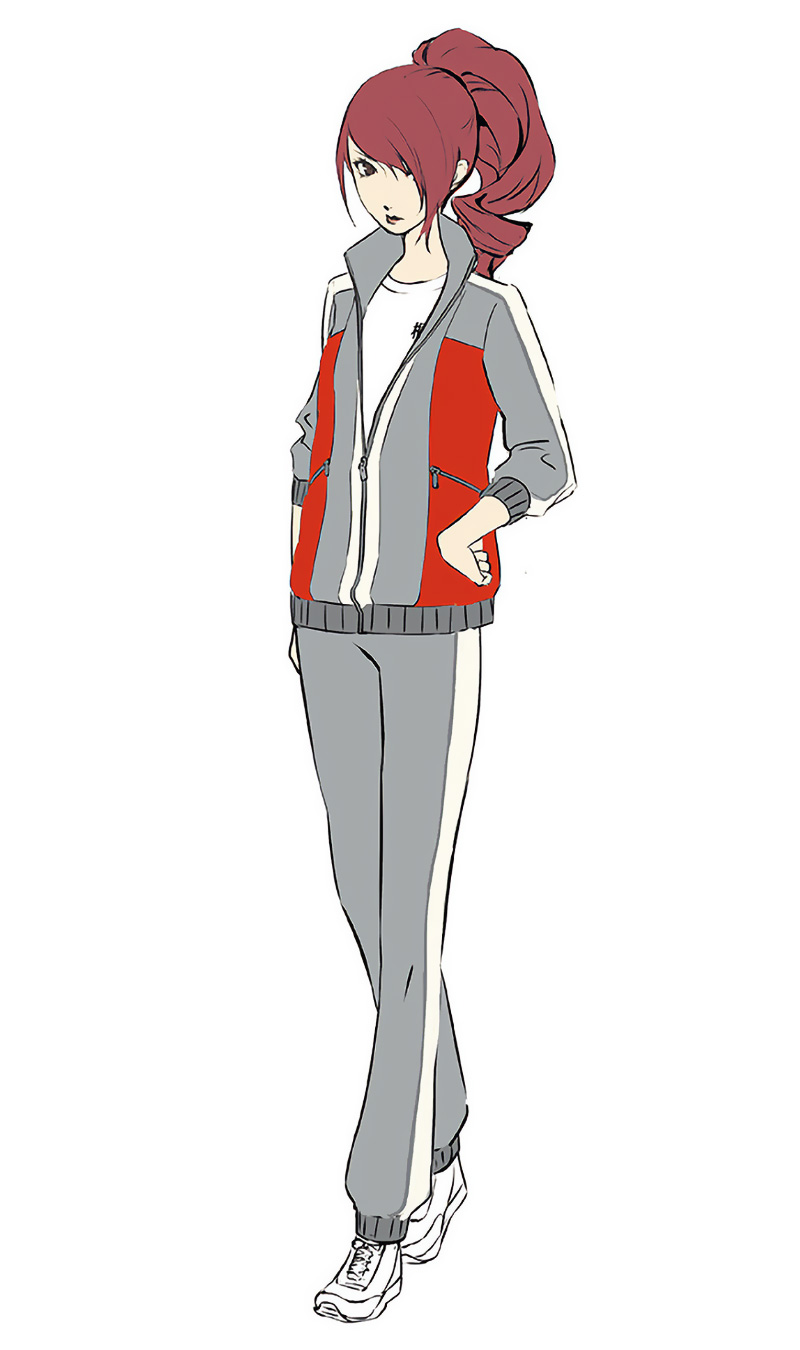 Mitsuru Kurijo Gekkou High Jersey Art from Persona 3: Dancing in Moonlight