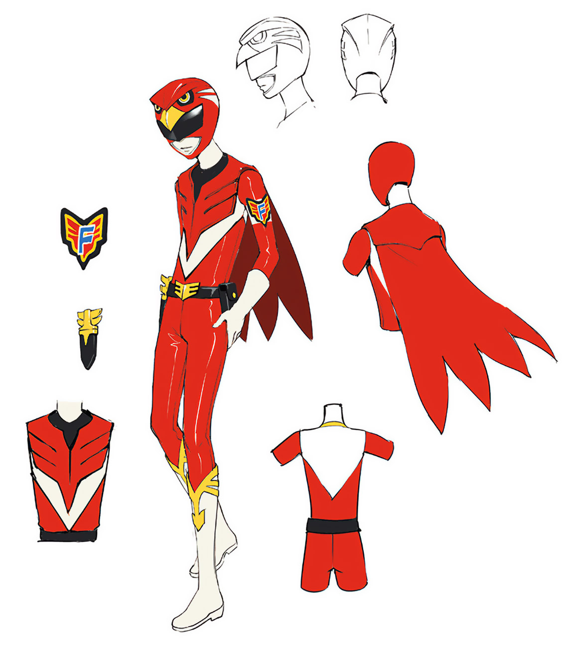 Protagonist Eagle Suit Art from Persona 3: Dancing in Moonlight