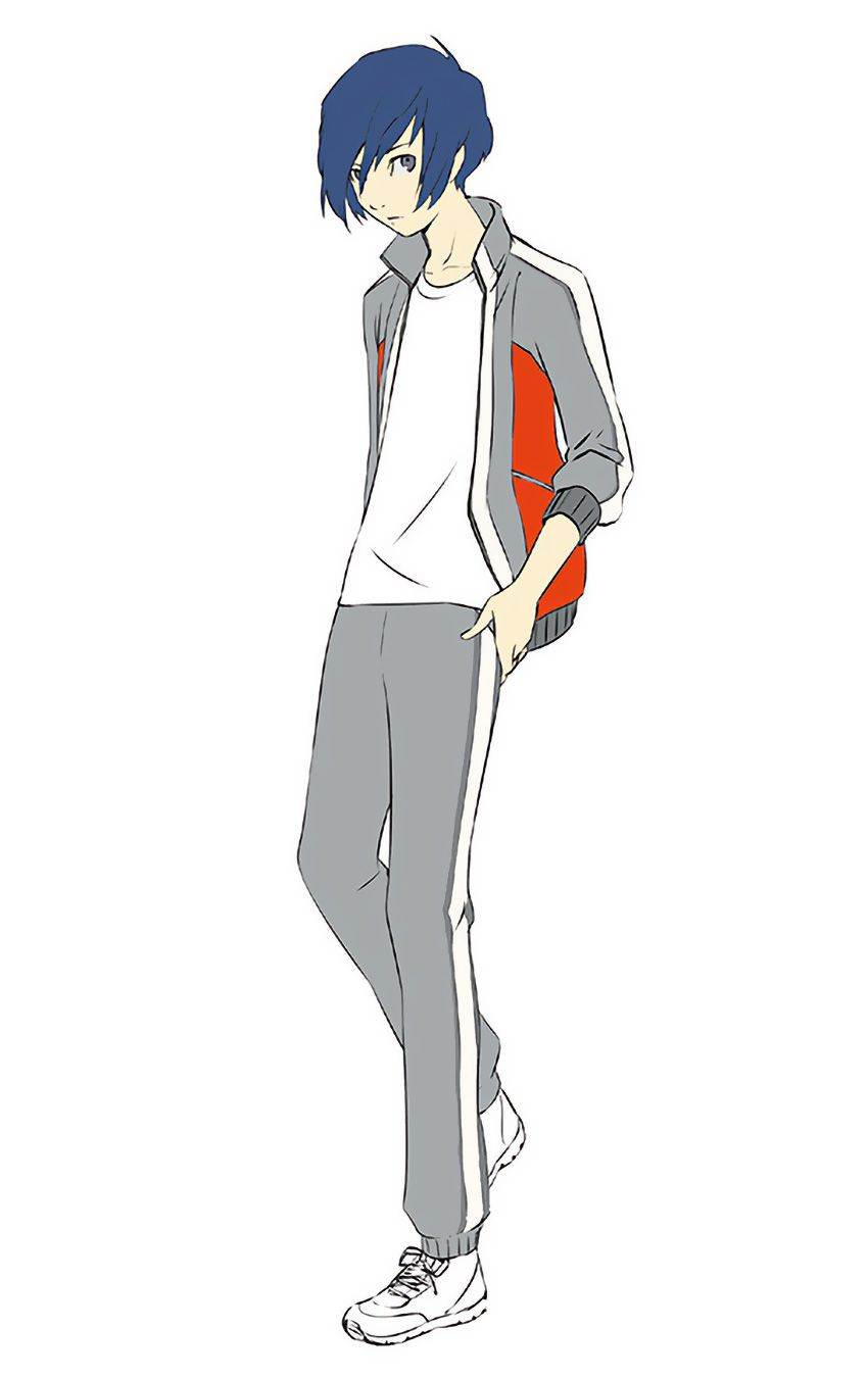 Protagonist Gekkou High Jersey Art from Persona 3: Dancing in Moonlight