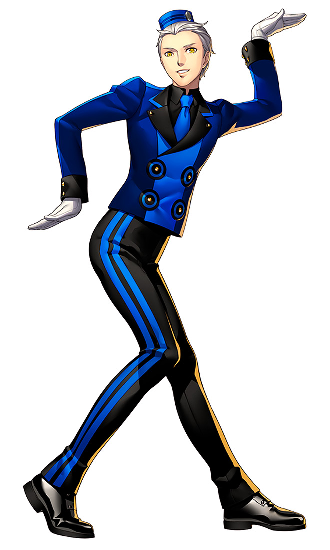 Theodore Concept Art from Persona 3: Dancing in Moonlight