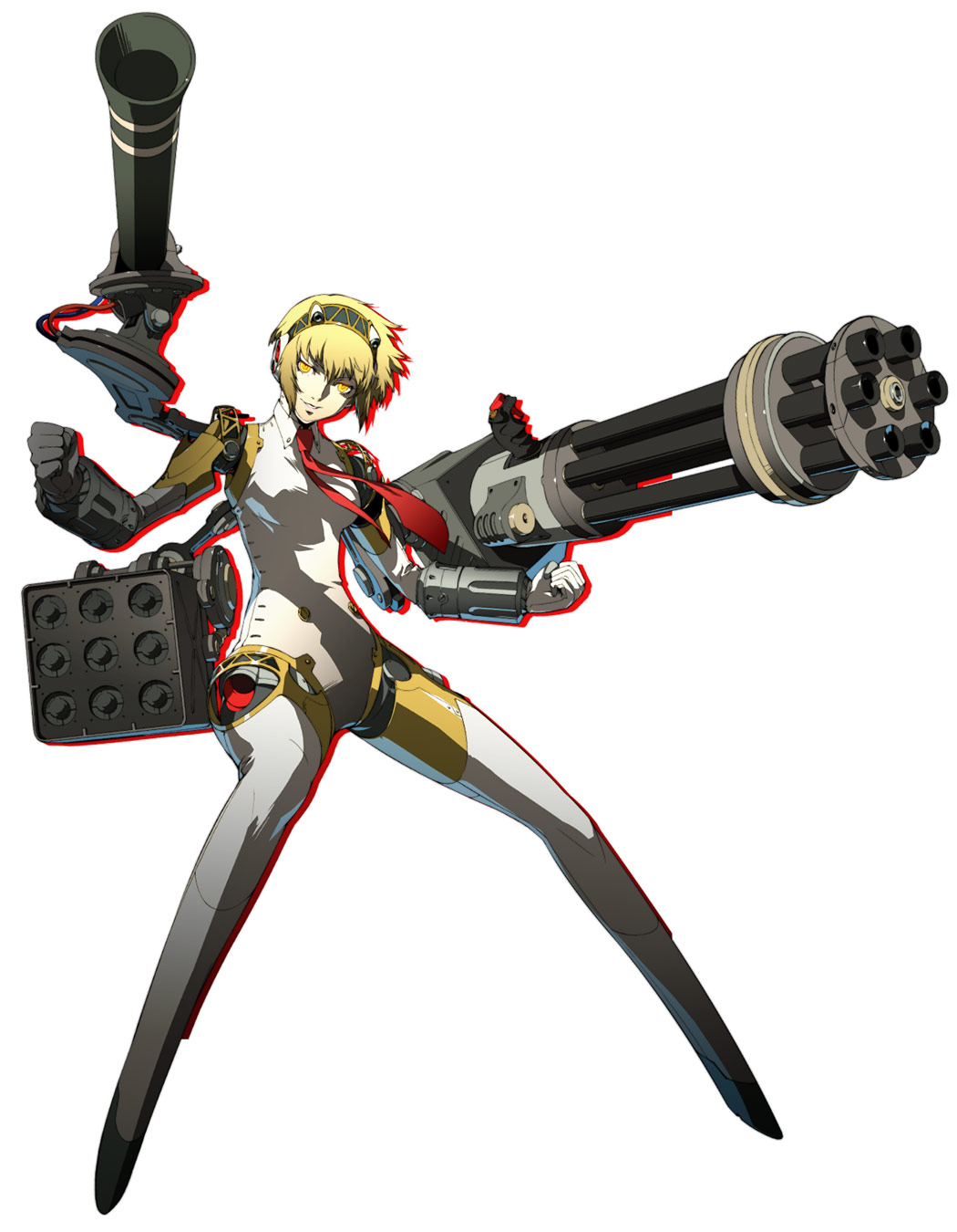 Aigis Concept Art from Persona 4 Arena Ultimax