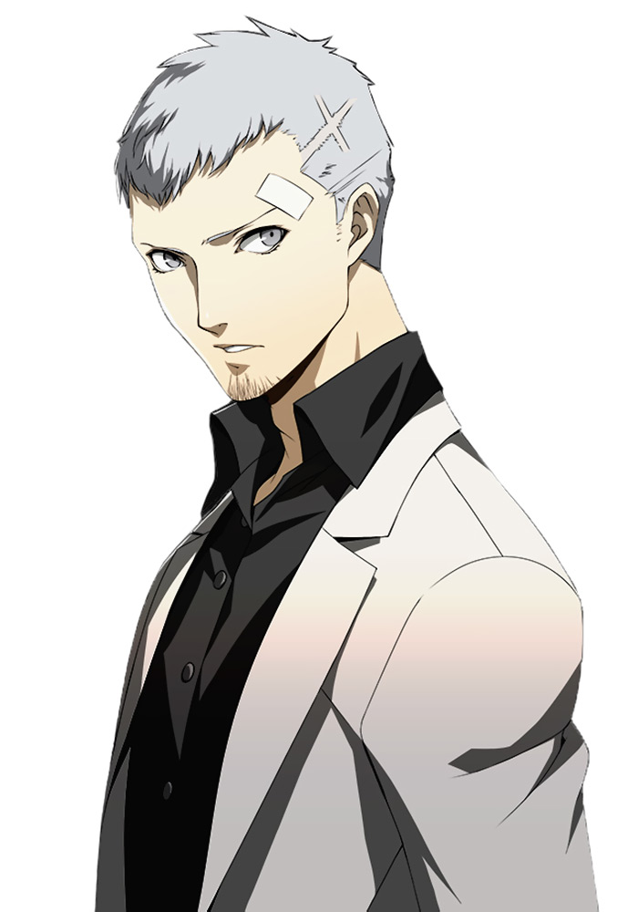 Akihiko Portrait Concept Art from Persona 4 Arena Ultimax