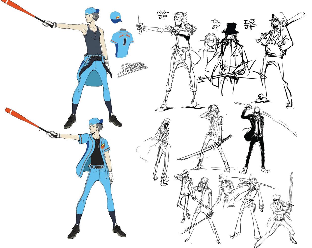Junpei Concept Artwork from Persona 4 Arena Ultimax
