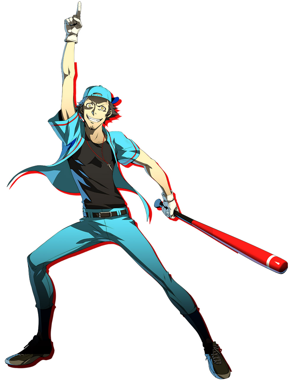 Junpei Iori Concept Art from Persona 4 Arena Ultimax
