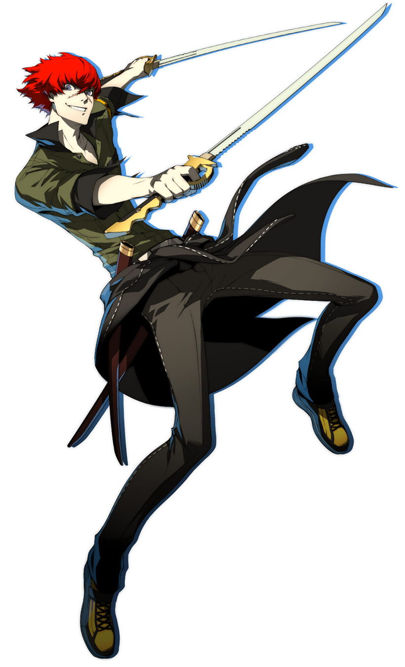 Sho Minazuki Concept Art from Persona 4 Arena Ultimax