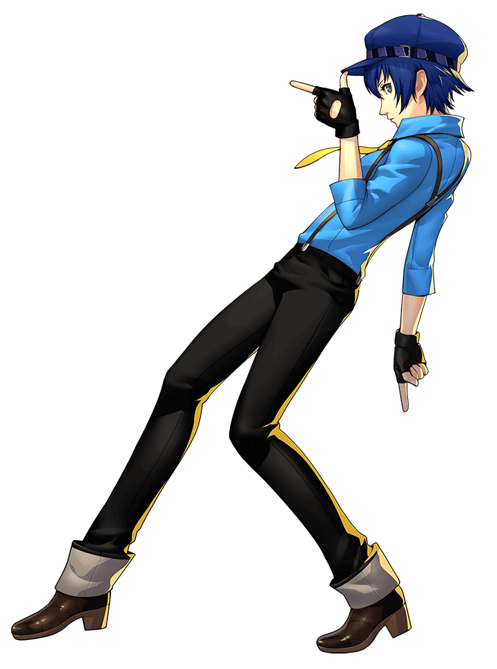 Naoto Shirogane Concept Art from Persona 4: Dancing All Night