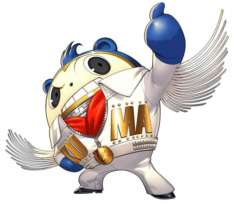 Teddie Concept Art from Persona 4: Dancing All Night