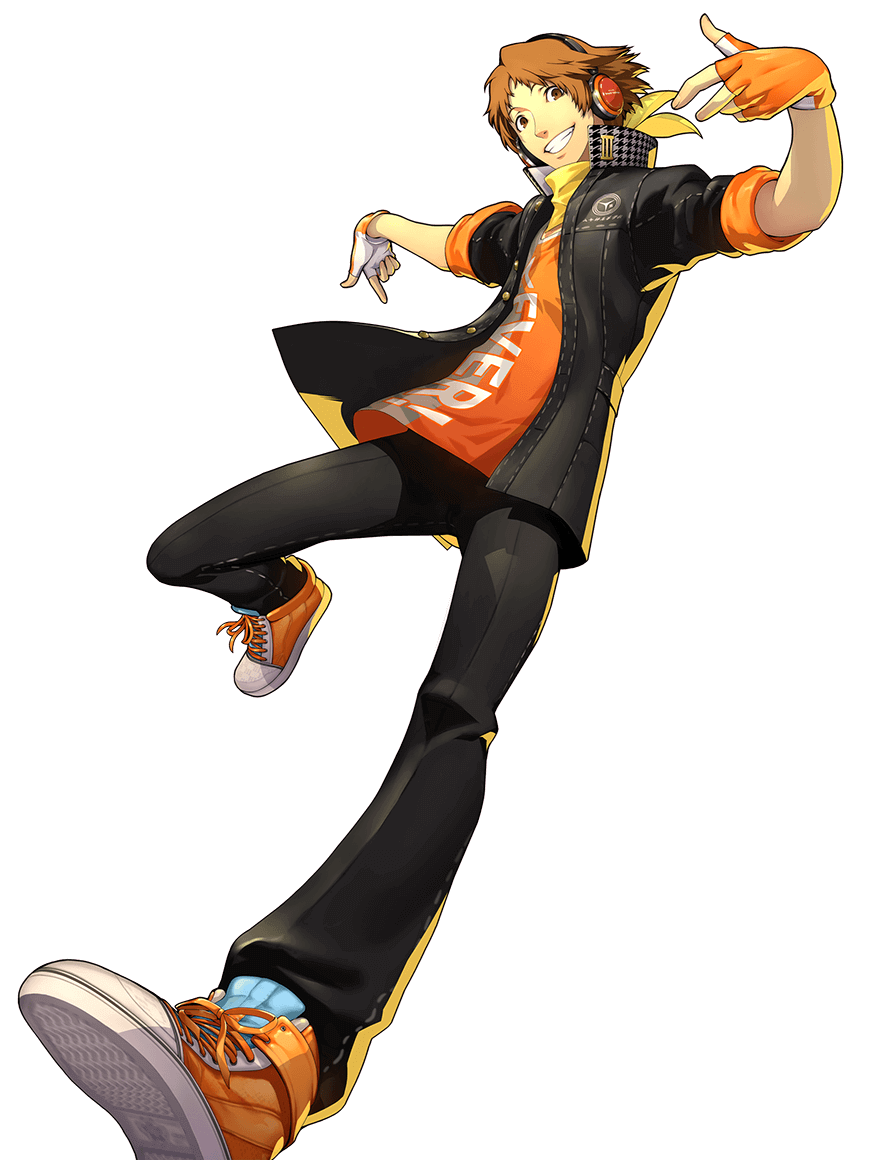 Yosuke Hanamura Concept Art from Persona 4: Dancing All Night