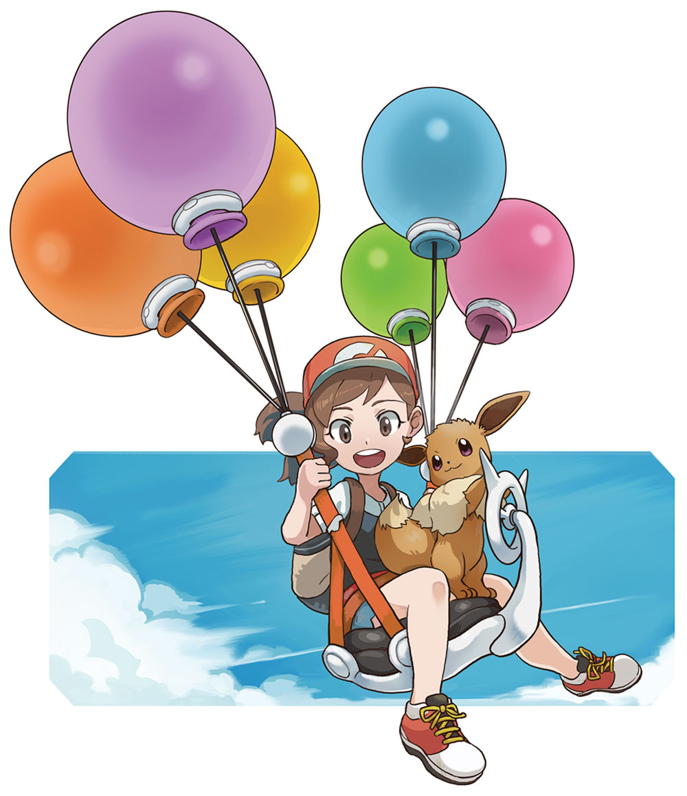 Sky Dash Concept Art from Pokémon: Let's Go, Pikachu! & Let's Go, Eevee!