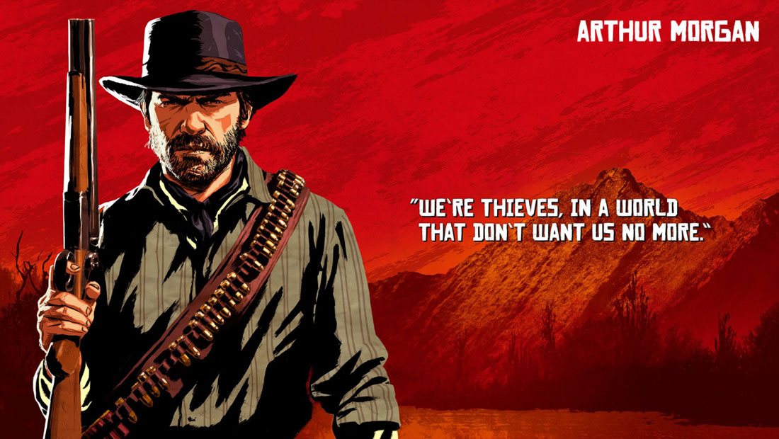 Arthur Morgan Concept Art from Red Dead Redemption 2