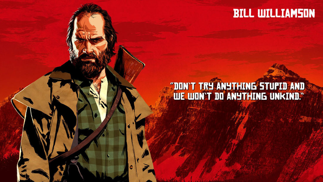 Bill Williamson Concept Art from Red Dead Redemption 2