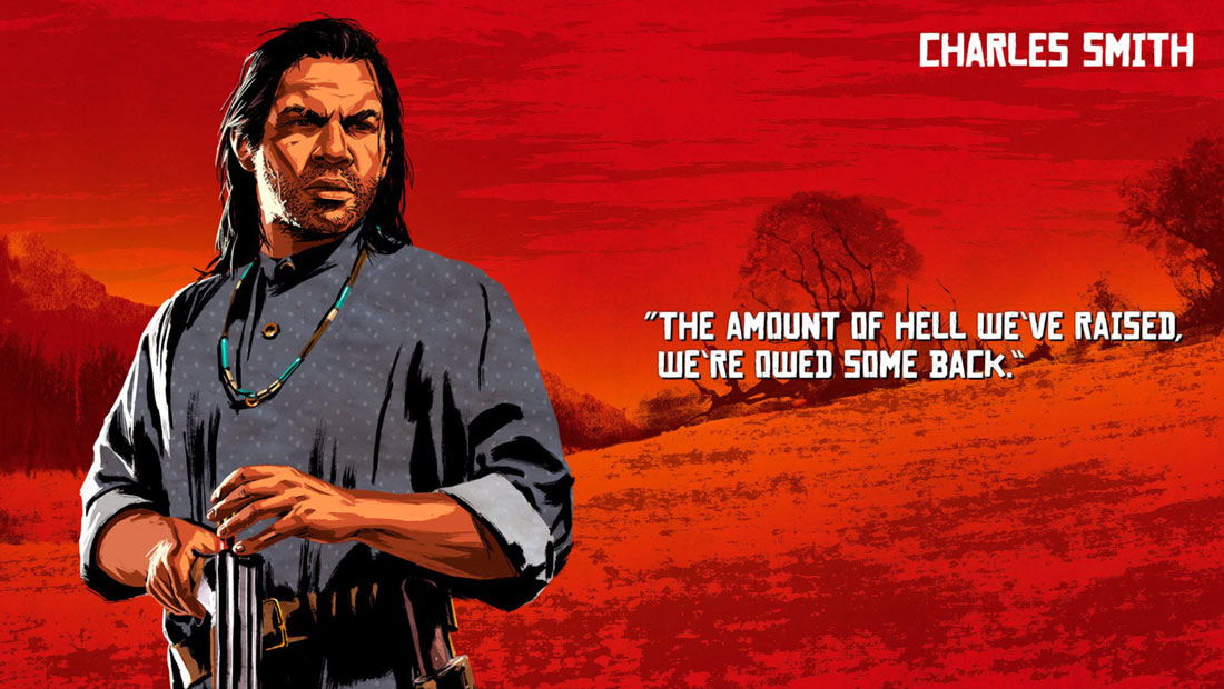 Charles Smith Concept Art from Red Dead Redemption 2