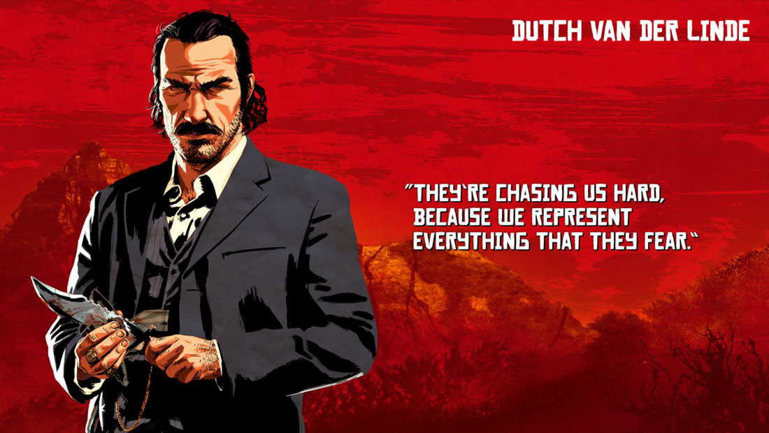 Dutch van der Linde Concept Art from Red Dead Redemption 2