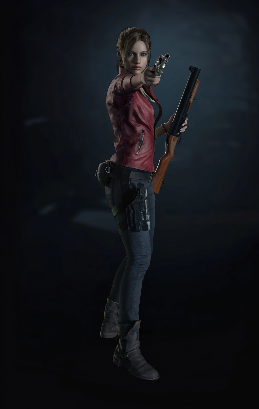 Claire Redfield Artwork from Resident Evil 2 (2019)