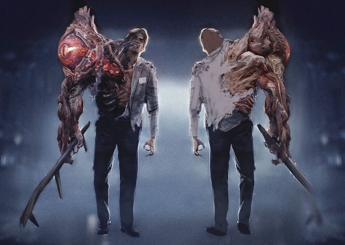 G (Stage 1) Concept Art from Resident Evil 2 (2019)