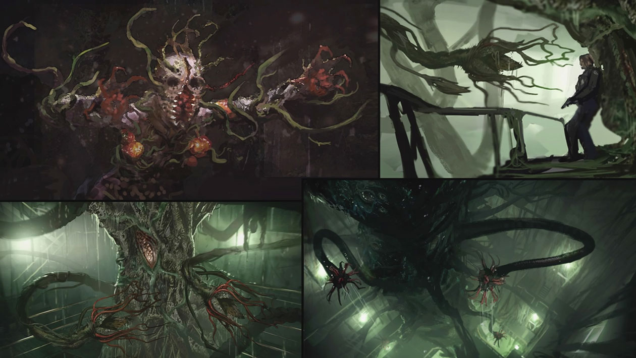 Poison Ivy Concept Art from Resident Evil 2 (2019)
