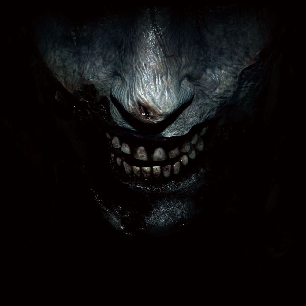 Zombie Mouth Artwork from Resident Evil 2 (2019)