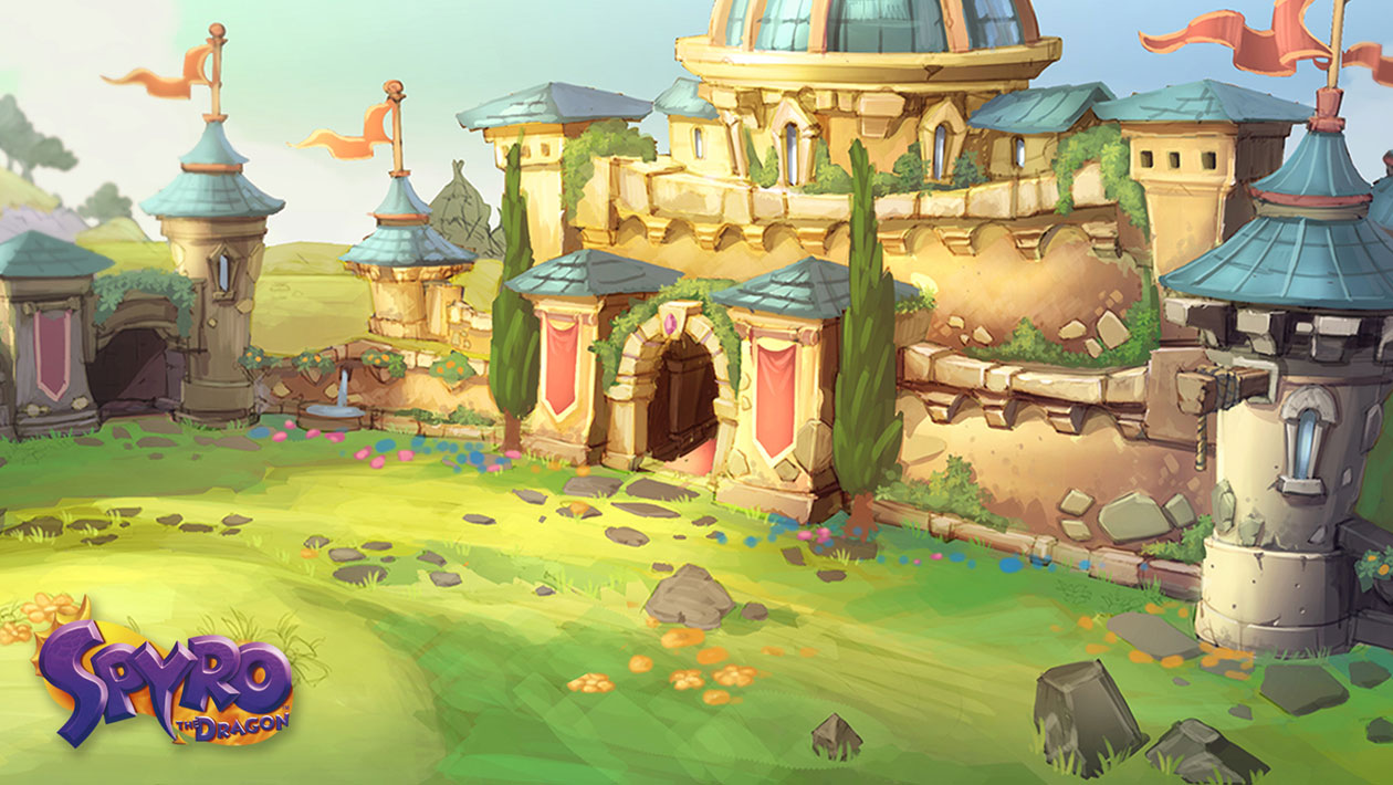 Artisans Homeworld, Stone Hill Art from Spyro Reignited Trilogy