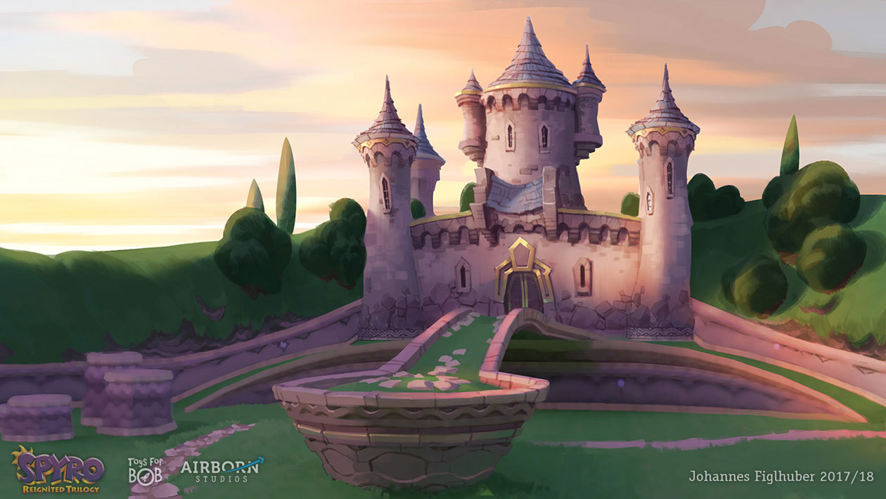Artisans Homeworld Art from Spyro Reignited Trilogy