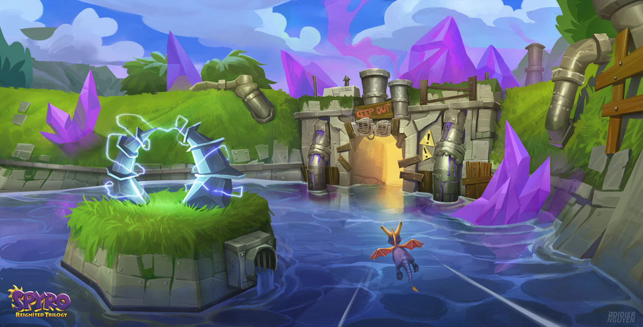Beast Makers, Wild Flight Art from Spyro Reignited Trilogy