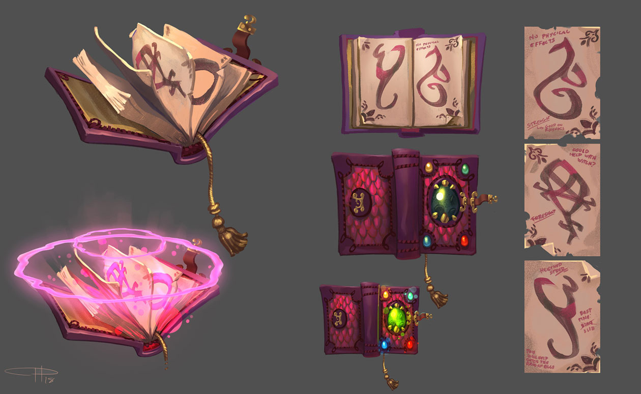 Bianca's Spellbook Art from Spyro Reignited Trilogy