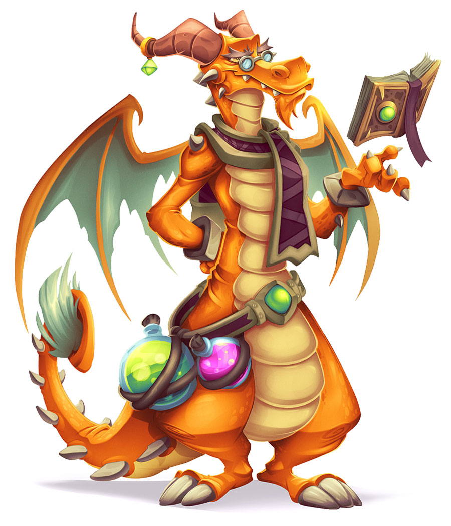 Cedric Dragon Art from Spyro Reignited Trilogy