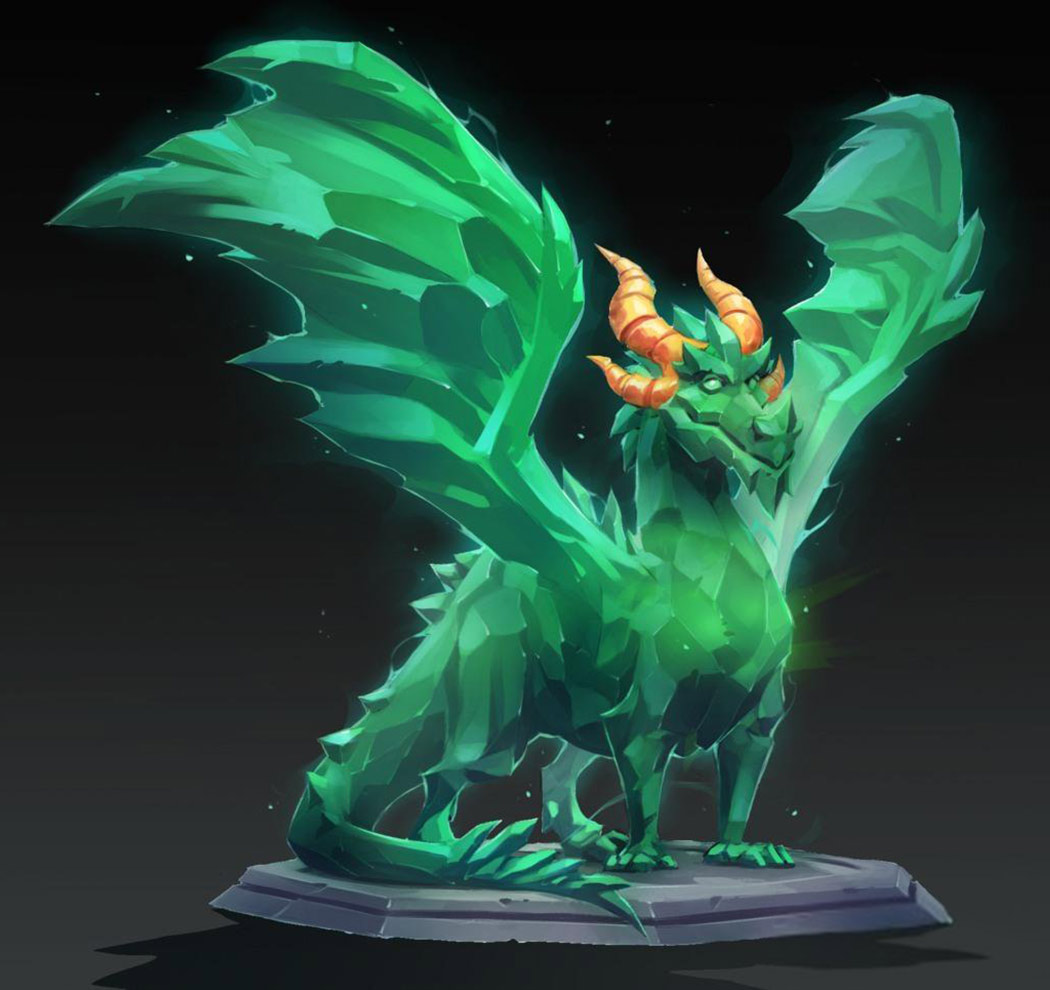 Dragon Statue Art from Spyro Reignited Trilogy