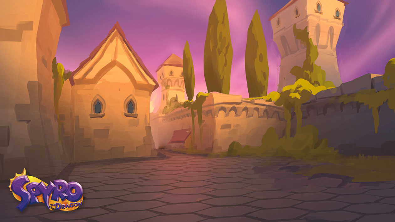 Dream Weavers, Haunted Towers Art from Spyro Reignited Trilogy