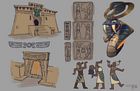 Midnight Mountain, Haunted Tomb Hieroglyphs