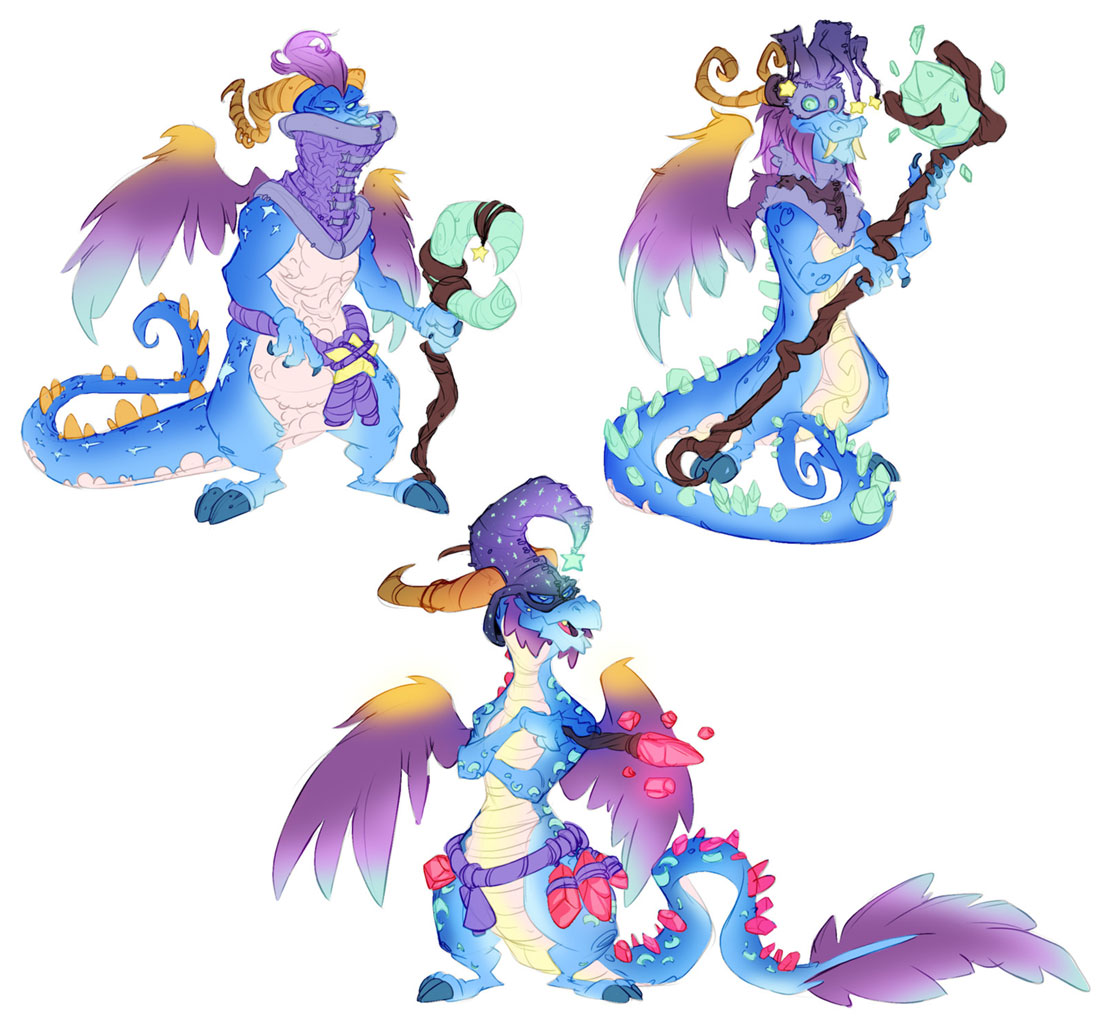 Obassi Concept Art from Spyro Reignited Trilogy