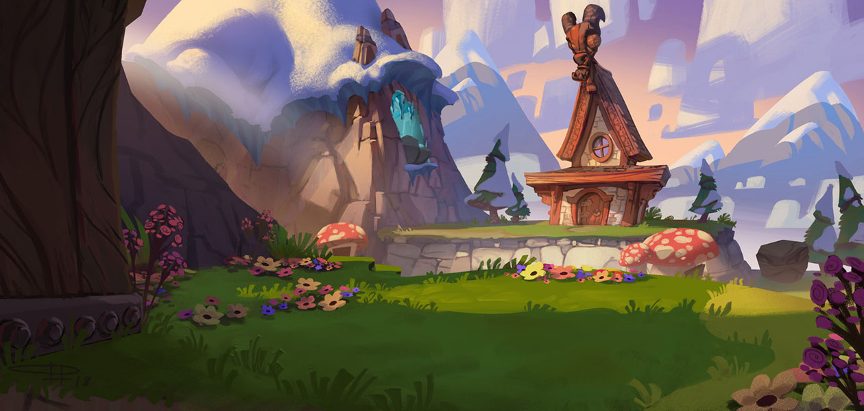 Sunrise Spring, Sheila's Alp Art from Spyro Reignited Trilogy