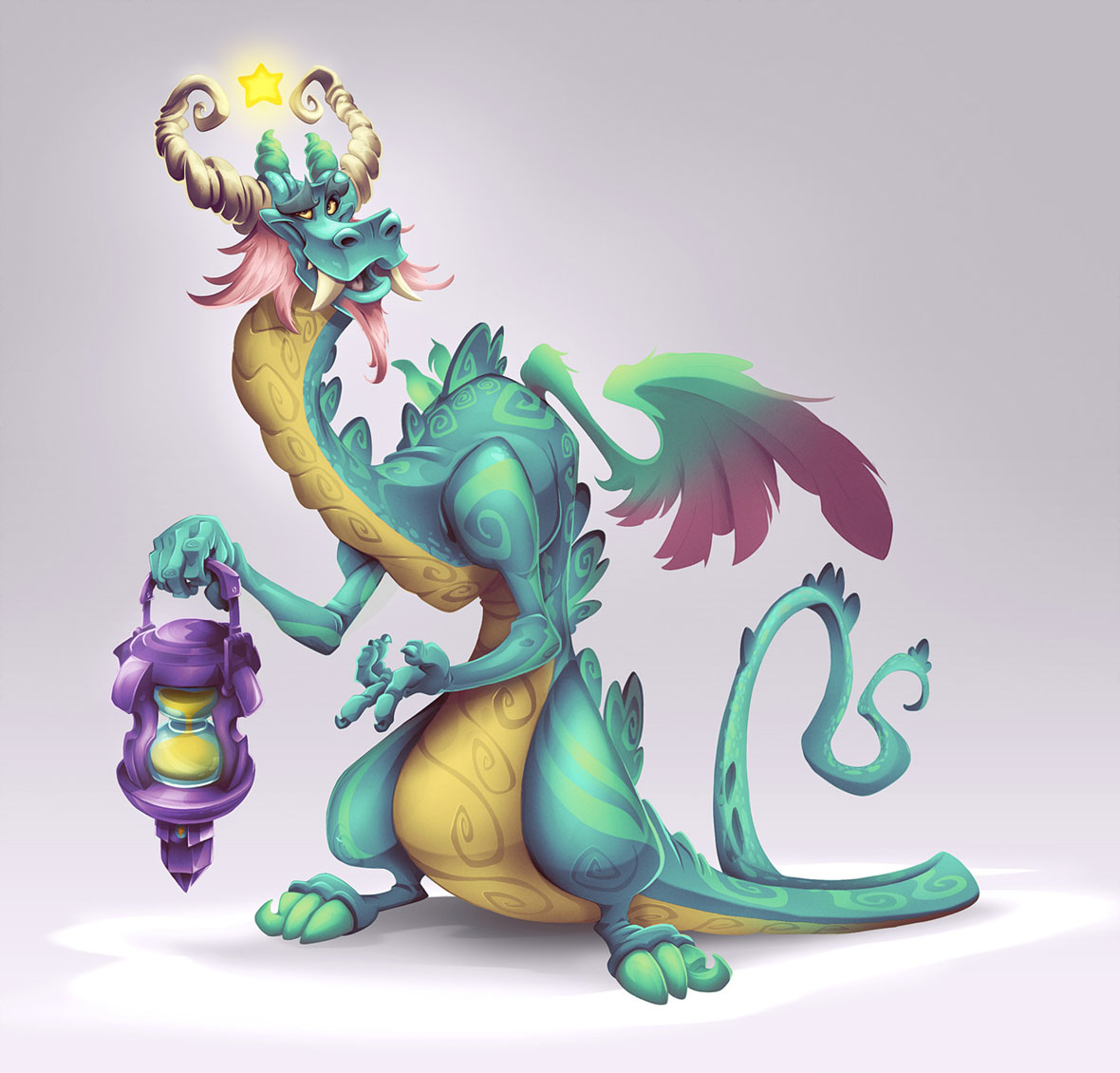 Zikamo Dragon Art from Spyro Reignited Trilogy