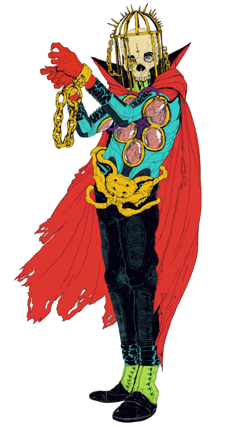 Eight Hearts Concept Artwork from Travis Strikes Again: No More Heroes