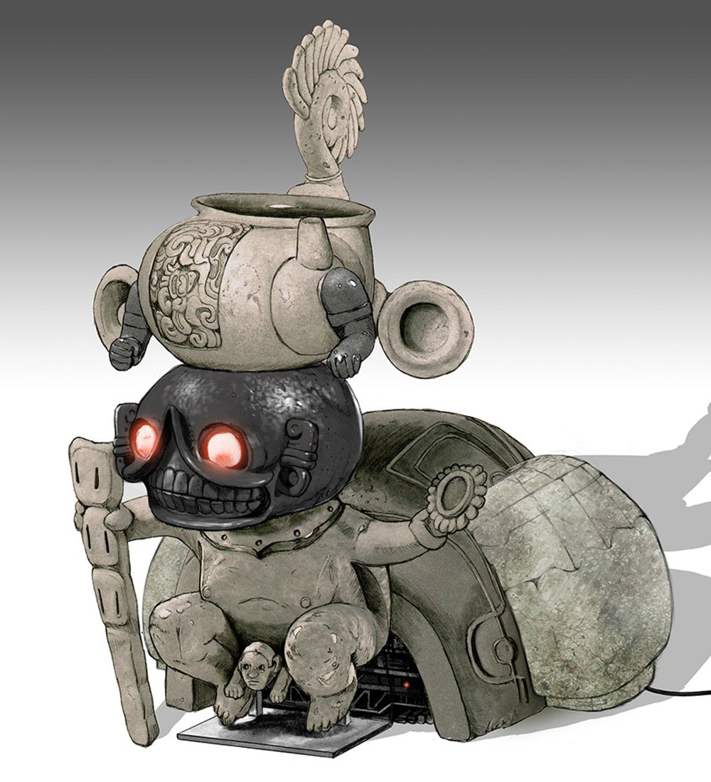 Death Drive Mk. II Concept Art from Travis Strikes Again: No More Heroes