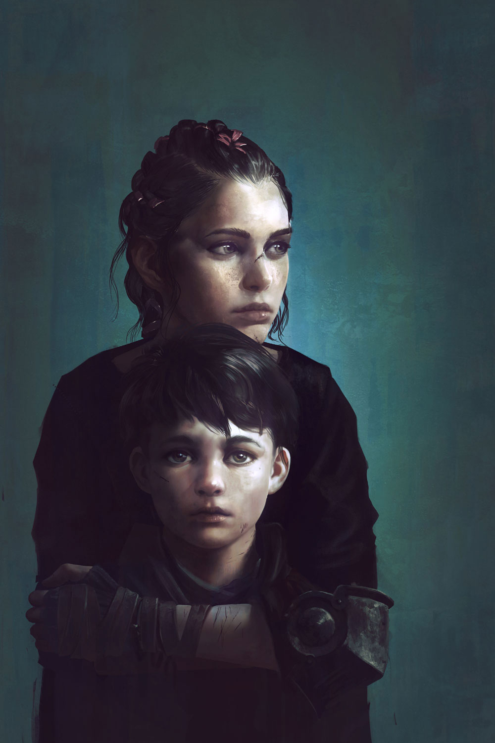 Amicia & Hugo Portrait from A Plague Tale: Innocence