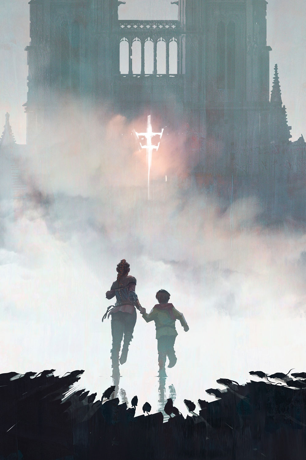 Amicia & Hugo Promo Art from A Plague Tale: Innocence