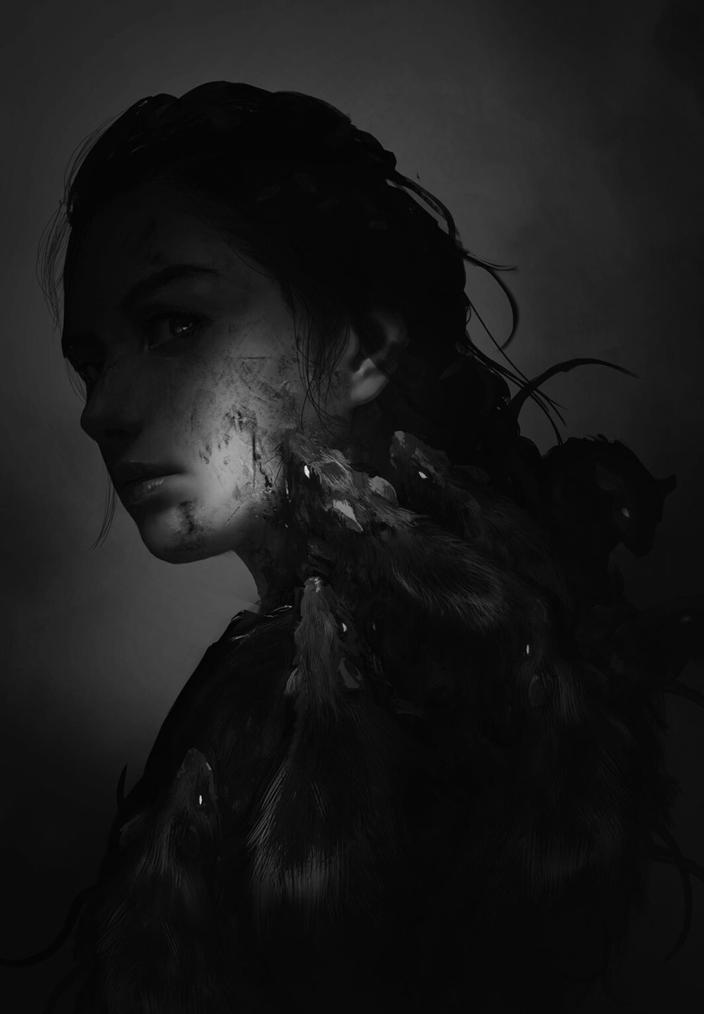 Amicia Promo Art from A Plague Tale: Innocence