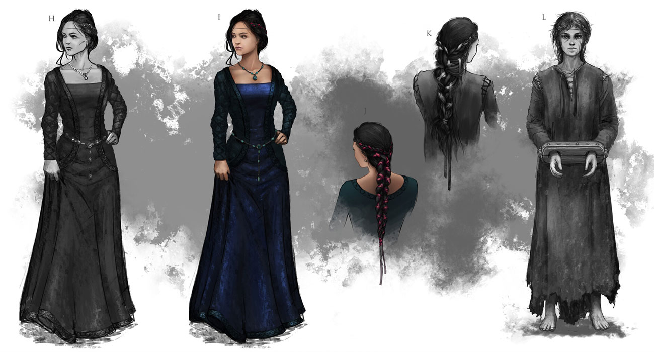 Beatrice de Rune Art from A Plague Tale: Innocence