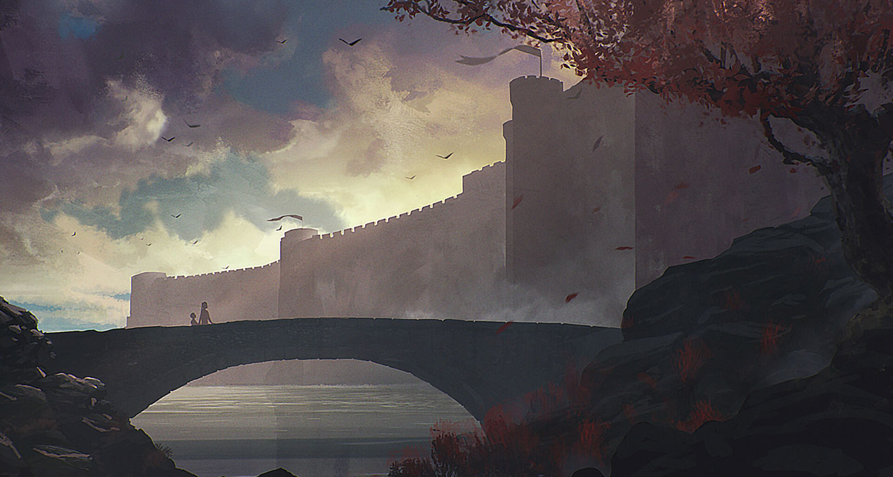 Castle Bridge Art from A Plague Tale: Innocence