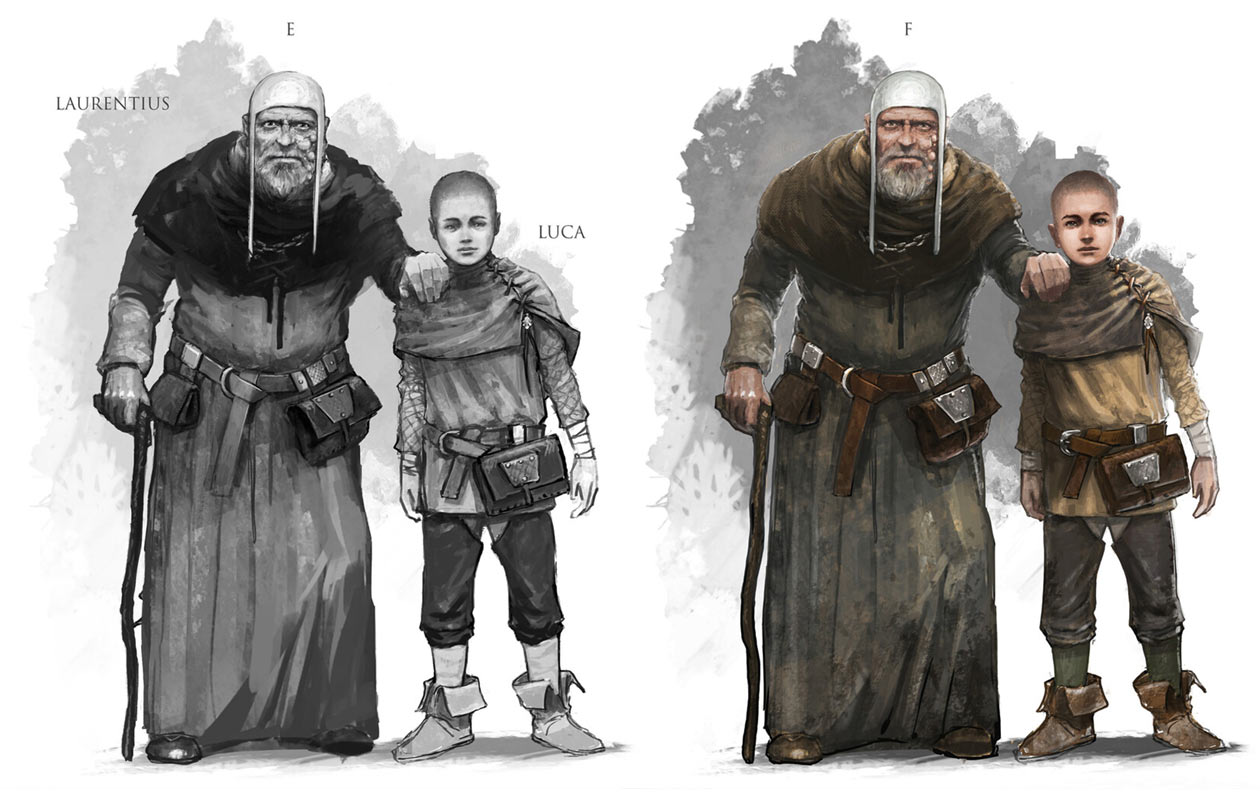 Laurentius Art from A Plague Tale: Innocence